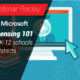 Microsoft Licensing 101 for K-12 Schools